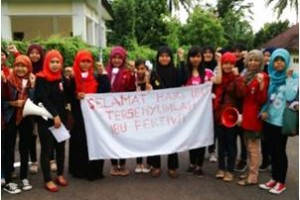 Aksi GMNI Kuningan dalam Memperingati Hari Ibu